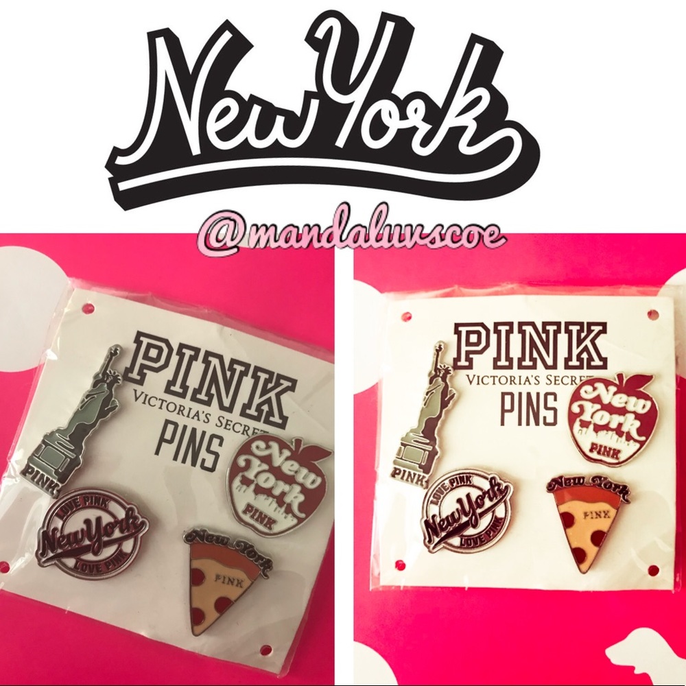 💗VS PINK NEW YORK COLLECTIBLE PINS - Picture 6 of 6